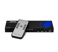 OREI 8K eARC HDMI 2.1 Switch 4x1, interruttore con estrattore audio UltraHD supporta fino a 4K @ 120Hz PS5, Giochi, Remoto Contorl IR EDID HDCP 2.3 - Uscita ottica, Cuffie L/R (BK-401A)