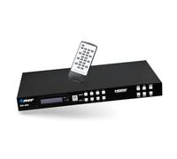 OREI Commutatore a matrice HDMI 8K 4x4, con estrattore audio, supporta fino a 4K a 120Hz IR EDID HDCP 2.3, telecomando (BK-404)