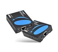 OREI Estensore HDMI via Ethernet su cavo CAT6/CAT7 1080p @ 60Hz con IR - fino a 196 FT - Supporta e 3D, audio HD