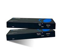 OREI Extender HDMI via Ethernet 4K - HDBaseT UltraHD 4K @ 60Hz 4:4:4 su un singolo cavo CAT5e/6/7 con supporto HDR, ARC e IR, RS-232 - fino a 230 piedi @ 4K - Cavo di alimentazione - Uscita