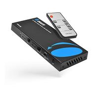 OREI Switch a matrice HDMI 4K 2 x 2, Switcher 18G UltraHD supporta fino a 4K @ 60Hz e 1080P IR EDID HDCP 2.- Telecomando (UHDS-202)