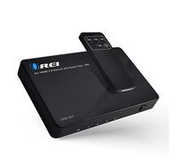 OREI Ultra HD HDMI 4 x 1 Switcher 18G Audio Extractor IR Remote - Supporta fino a 4K @ 60Hz - (4 ingressi, 1 uscita), hub, porta per cavo, TV HD, laptop, MacBook e altro (UHD-401)