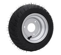 Oreilet 13x5,00-6 Pneumatico e Ruota, Pneumatici 6 Pollici in Gomma Anti-Slip con Bordo per Il Tosaerba Bici Carrello Kart a Kart ATV, Sostituzione del Gruppo Ruota