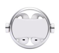 Oreilet 2 Paia Auricolari Wireless, Cuffie Bluetooth 5.3 Auricolari, Clip con Riduzione del Rumore HiFi per Coppia Due Persone per Sport Allenamento Palestra Fitness (WHITE)