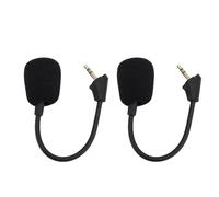 Oreilet 2 Pezzi di Ricambio per Microfono per Cuffie da Gioco Cloud, Asta Microfono Rimovibile con Cancellazione del Rumore, da 3,5 Mm per Cloud S