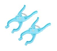 Oreilet 2 Pezzi di Strumento per Occhi di Sicurezza, Pinze per Occhi di Sicurezza per Attaccare il Naso di Bambole, Strumento Ausiliario per Uncinetto Amigurumi e Materiali per la Produzione di