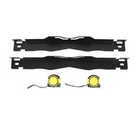 Oreilet 2 Piastre allineamento Ruote, Piastra per convergenza Auto con 2 Metri a Nastro, fornisce misurazioni Precise allineamento della convergenza delle Ruote