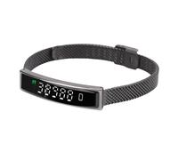 Oreilet 2025 Aggiornamento Bracciale Intelligente, Acqua Attività Fitness Tracker con App e Passi e Telecamere e Calorie Remote Spese, Braccialetto per Salute Intelligente (BLACK)