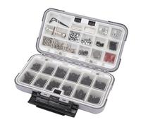Oreilet 537 Pezzi Kit Viti in Acciaio Inossidabile per Auto RC | Set di bussole esagonali M3 M4, elementi di fissaggio hardware con dadi e bulloni, organizer per scatola di