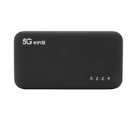 Oreilet 5G Hotspot Mobile WiFi, Dispositivo Hotspot WiFi Multiple Reti, Connetti Fino a 16 Dispositivi, Internet Portatile per Viaggi, RV, 6100 MAh
