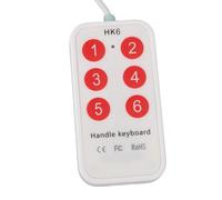 Oreilet 6 Tastiera da Gioco Chiave, Tastiera Macro USB con Mouse, Definizione Macro, Simbolo della Stringa e Funzione Multimediale per il Controllo delle Apparecchiature dello Strumento