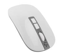 Oreilet AI Mouse, Wireless Smart Voice AI Voice & Audio Recorder, AI GPT Mouse Real Time Trascriction Translation Riepilogo per il Lavoro Desktop Computer PC Office Work (WHITE)
