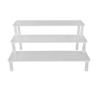 Oreilet Alzate per Display in Acrilico, Espositori per Alzate per Scaffali in Acrilico Trasparente, Organizer per per Cupcake, per Profumi, Decorazioni per Spettacoli, Dessert, Oggetti da