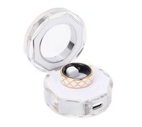 Oreilet Anelli Intelligenti Fitness Tracker Monitor per Salute con Batteria da 18 mAh e Custodia di Ricarica 300 mAh per Il Monitoraggio del Sonno di (Dimensione 11 (ID 20,6 mm / 0,81in C 64,6 mm)