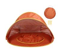 Oreilet Baby Beach Tent, Pop -Up Sun Shelter per Bambini per Neonati, Tenda da Gioco Portatile UvProtection Beach Gioca per il Campeggio Viaggi Viaggio All'aperto, 47.2x31.5x27.6in (ORANGE)