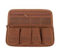 Oreilet Borsa Batteria della Fotocamera per LP-E10/E17/E6N NP-FW50/FZ100 EN-EL25/EL15 NP-W235, Custodia per Batteria Portatile in Pelle PU Casa Stoccaggio del Supporto per Scheda SD