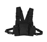 Oreilet Cablaggio del Torace della Radio, Mattutino per la Custodia per la Custodia Anteriore Piatto per Giubbotto per Performance Due Vie Radio Walkie Talkie, Borsa per Cabone