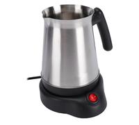 Oreilet Caffettiera Turca, Macchina per caffè Turca Elettrica da 600 ML, Macchina Bevande Calde Portatile Tazza in Acciaio Inossidabile per la Preparazione Tè Greco Fatto in Casa (Spina degli Stati