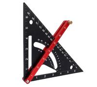Oreilet Carpenter Quadrato, Angolo Quadrato della Rafter, Strumenti di Lavorazione Legno Multiuso Sporgani Triangolo Reggina Misurazione Layout Strumento Marcatura per Carpenteria