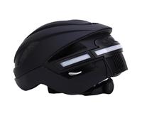Oreilet Casco da Bici per Uomo Donna, Casco da Ciclismo Intelligente WiFi con Videoregistratore HD Frontale 1080P per la Sicurezza Stradale con Telecomando (BLACK)