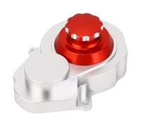 Oreilet Coperchio Alloggiamento Alluminio per Slash 2wd Ly27, Coperchio per Alloggiamento della Custodia per Trasmissione RC, Pasrte Aggiornamento della Shells Differenziale Scatola (Red)