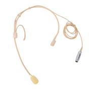 Oreilet Cuffie Microfoniche Doppie Sopra L'orecchio per Wireless Trasmettitore Cintura, Cuffie Indossate Doppio Microfono Condensatore Sospeso Sopra L'orecchio Connettore XLR 4 Pin