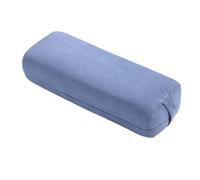 Oreilet Cuscino Rotondo per Yoga, Cuscino Versatile di Supporto per Yoga per Meditazione, Comodo Pavimento, Maniglia Facile da Trasportare, per Rigenerante e Yin, Fodera Lavabile (BLUE)