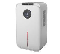 Oreilet Deumidificatori per la Casa, Deumidificatore Silenzioso del Serbatoio Dell'acqua 2.5L con Spegnimento Automatico, Filtro PET, Tubo di Scarico, (Spina europea)