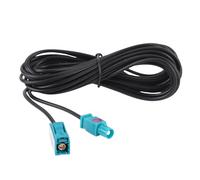 Oreilet Fakra Z Cavo di Prolunga per Antenna per Veicolo Femmina a Femmina, Cavo di Prolunga per Antenna per Autoradio Navigazione GPS Radio FM AM 4G LTE TEL Telematica Modulo (500 cm)