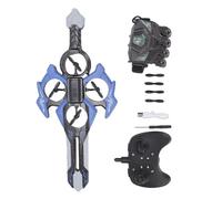 Oreilet Flying Sword Aereo RC, Drone RC con Riconoscimento Intelligente Aggiornato con Stabilizzatore Giroscopico Luce LED, Aereo Controllo Gesti, Facile Volare per Bambini Adulti (BLUE)