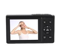 Oreilet Fotocamera Digitale 5k, Fotocamera Vlogging WiFi da 80 MP, Focus Af Digital Af Dual Screen 18x con Scheda di Memoria da 32 GB per Adolescenti per Bambini (BLACK)