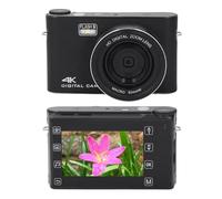 Oreilet Fotocamera Digitale, Autofocus 64Mp Hd Videocamera per Ragazzi E Ragazze Principianti, 18X Compatta Viaggio Vlog Camera con Luce Riempimento Fotografia, Ccd Camera con