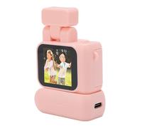 Oreilet Fotocamera Digitale, Fotocamera Vlog a Schermo 1080p 1.44 Pollici con Flash per Viaggi, Campus, Scuola, Videocamera per Bambini Ragazzi, Supporta Fino 128 GB Memoria Scheda (Roseo)