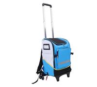 Oreilet Grande borsa la pulizia con ruote, zaino la pulizia con carrello staccabile organizer per prodotti la pulizia delle pulizie Carrello la pulizia portatile per le donne delle