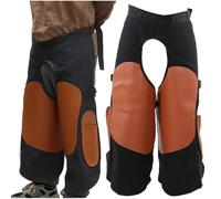 Oreilet Grembiule Maniscalco Equino, Tela Regolabile Resistente All'usura con Gambali Maniscalco Pelle Crosta PU per Donna Uomo, Strumenti Protettivi per Ferro Cavallo Rifinitura