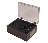 Oreilet Lettore CD retrò Portatile 2026, Lettore Musicale CD Vintage BT5.1 con Doppio Altoparlante e Cuffie, Supporto per unità USB, Ingresso AUX per la Decorazione Domestica (Marrone scuro)