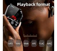 Oreilet Lettore MP3 Indossabile con BT 5.4, Lettore Musicale Portatile con Touch Screen e Cinturino Polso, Altoparlante Integrato, Registratore Vocale e Fitness Tracker (128GB)