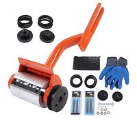 Oreilet Log Peeler Debarker, Acciaio Multifunzionale Strumento di Debarking Wood Attacco con 6 Lame Allungate, Mobili di Tronchi per la Creazione di Strumenti