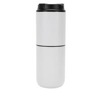 Oreilet Macchina per caffè Portatile, macinacaffè da Viaggio Tutto in da 350 Ml e Kit per la Preparazione Manuale, Semi Automatica, 15 Impostazioni di Macinatura, Riscaldamento Rapido, per,