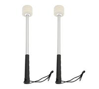 Oreilet Mallet a Percussione da 2 Pcs, Compatte, Portatili, Leggeri, Parti Professionali e Pratiche, Mazze GlockensPiel, Mazza di Xilofono in Gomma con Manico in Legno, Campane