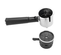 Oreilet Maniglia per Macchina da caffè, Portafiltro Antiscivolo con Filtro Fine Sostituzione Portafiltro da 51 Mm per Macchine da caffè Donlim Petrus