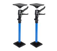 Oreilet Martinetti Armadietti, 2 Pezzi 50-115 Cm Pole Supporto Telescopico Muro a Secco per L'installazione Armadio Soffitto, Martinetto Livellamento Barra Carico Terza Mano