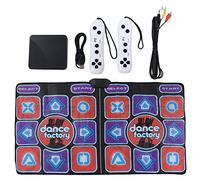 Oreilet Music Dance Pad, Double Player Piegable Exercing Floor Game Mat per Computer TVS, Gioco per Adolescenti per Bambini, Miglioramento del Coordinamento del Piede Manuale