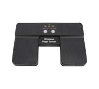 Oreilet Pedale voltapagina wireless, Pedale voltapagina musicale ricaricabile Interruttori cuscinetti antiscivolo, Dispositivo controllo remoto multimediale pianoforte tablet telefoni