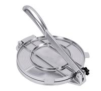 Oreilet Pressa per Tortilla in Alluminio con Rivestimento, Macchina per Tortilla Resistente, Macchina per Roti Antiaderente Pressa per Taco per Tortillas di Farina di Mais, Utensile (20 cm)