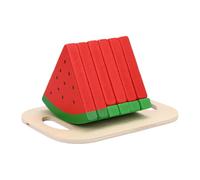 Oreilet Puzzle Gioco Legno con Cibo, Puzzle Realistico con Anguria per Cucina per Bambini, con Design Vivace per Migliorare Coordinazione Occhio-mano e il Riconoscimento dei Colori
