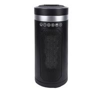 Oreilet Riscaldatore Alimentato a Batteria, Riscaldatore Portatile 3 in 1 con Umidificatore, Luce Ambientale, Termostato, Oscillazione a 70°, Timer 12H, Super Silenzioso,per Ufficio (Spina europea)