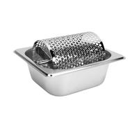 Oreilet Rullo Spalmatore Burro, Ruota Spargiburro in Acciaio Inossidabile per Piastra, Distribuisce il Burro Uniformemente Sui Panini per Pane Barbecue Picnic All'aperto Grigliate