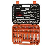 Oreilet Set Strumenti Meccanici, Kit Assortimento Impatto 108 Pcs A Cricchetto E Cannocchia Cannocchiaio con Custodia per Custodia La Riparazione Mobili per Barche per Auto