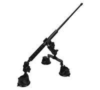 Oreilet Supporto Auto per Fotocamera con Tripla Ventosa per X5 X4 X3 X2 X One RS R, Kit Montaggio con Braccio Magico per Parabrezza 3 in 1 con Asta Prolunga 45,28 Pollici/bastoncini